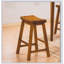 Ensemble de 2 tabourets à siège décontracté de 18 pouces de hauteur Casual Casual, en bois massif avec finition pour plus de confort et de style-216922219