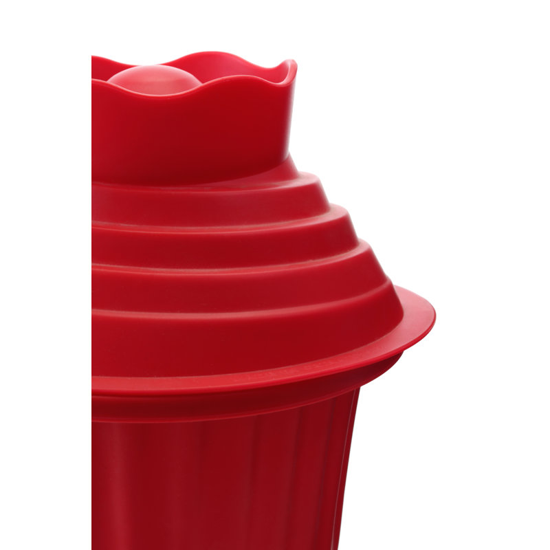 Symple Stuff Classic Cake Pan, Red