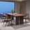 Beaussicot 4 - Person Pine Solid Wood Top Double Pedestal Base Dining Set