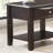 Solid Wood Top End Table with Storage