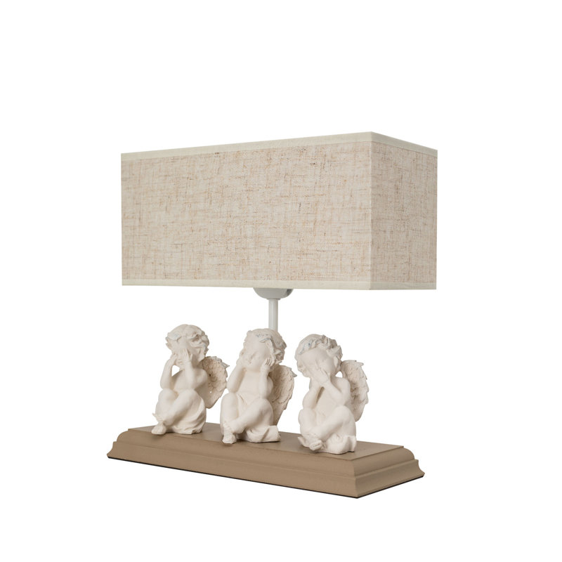 Lampe de table 11 ", Brun, Brun