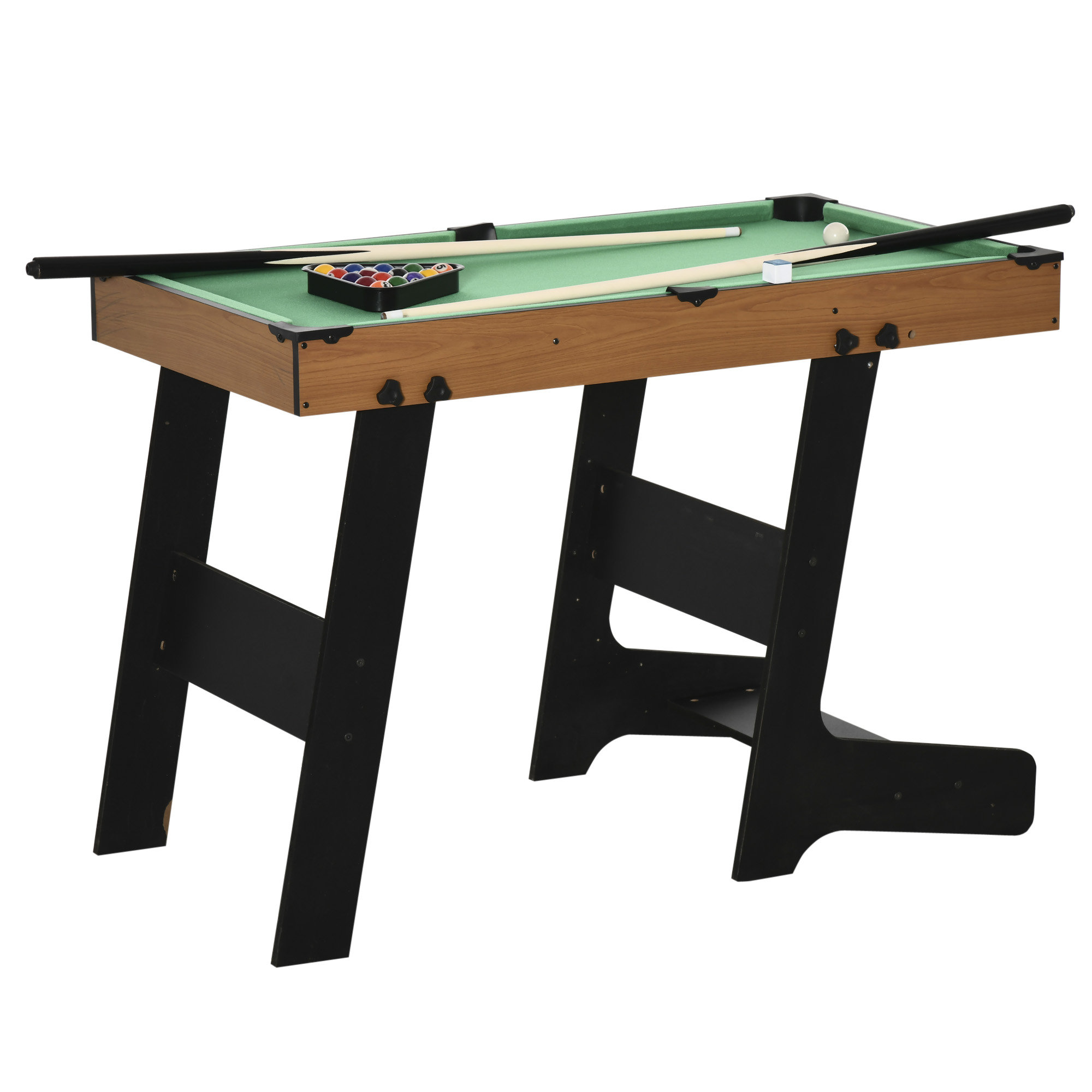 Table Top Mini Pool Table: 36 Portable Tabletop Pool Table Game Set, Small  Pool Table for Kids & Cats, Includes Billiard Table, Balls, Cue Sticks