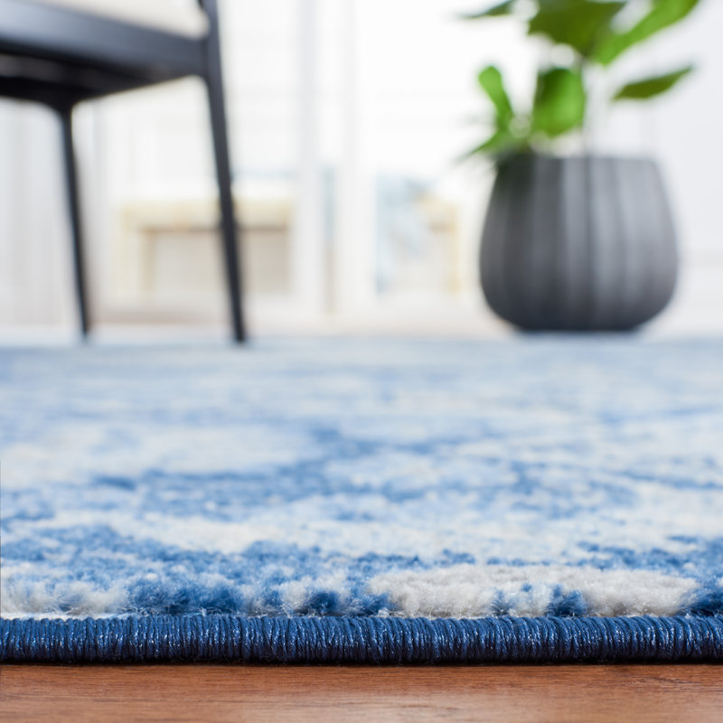 Daiton Performance Argyle Rug, Rectangle 5'3" x 7'6"