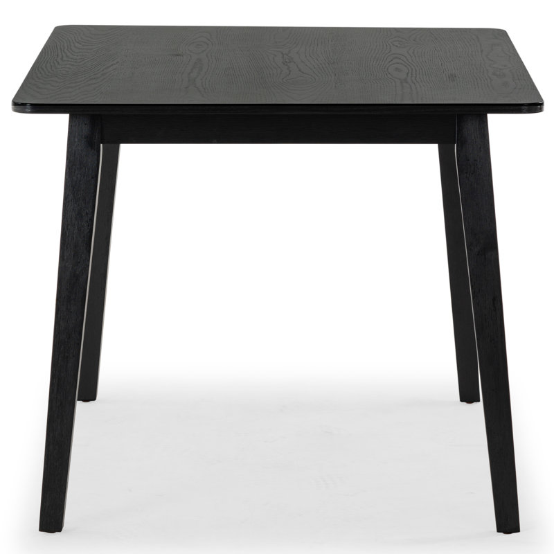 Bellalexa 48" Wood Dining Table, Black
