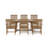 Farnam 6 - Person Teak Wood Patio Dining Set with Extendable Rectangular Table