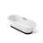 Volute 70-7/8 In. X 30-3/8 In. Freestanding Bath With Base