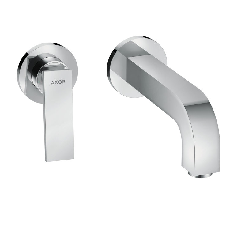 Citterio Wall Mounted Bathroom Faucet, Chrome