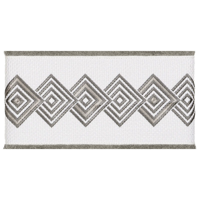 Noah 8 Piece Turkish Cotton Towel Set, Dark Gray