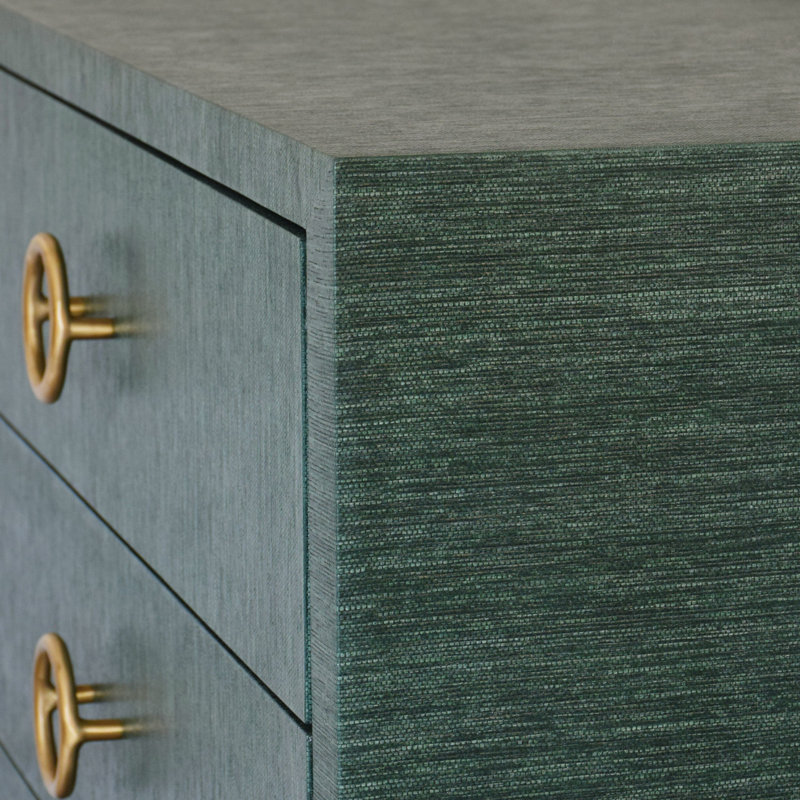 Getty 3 - Drawer Dresser, Green