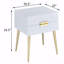 Table d'appoint avec 2 tiroirs-1236673155