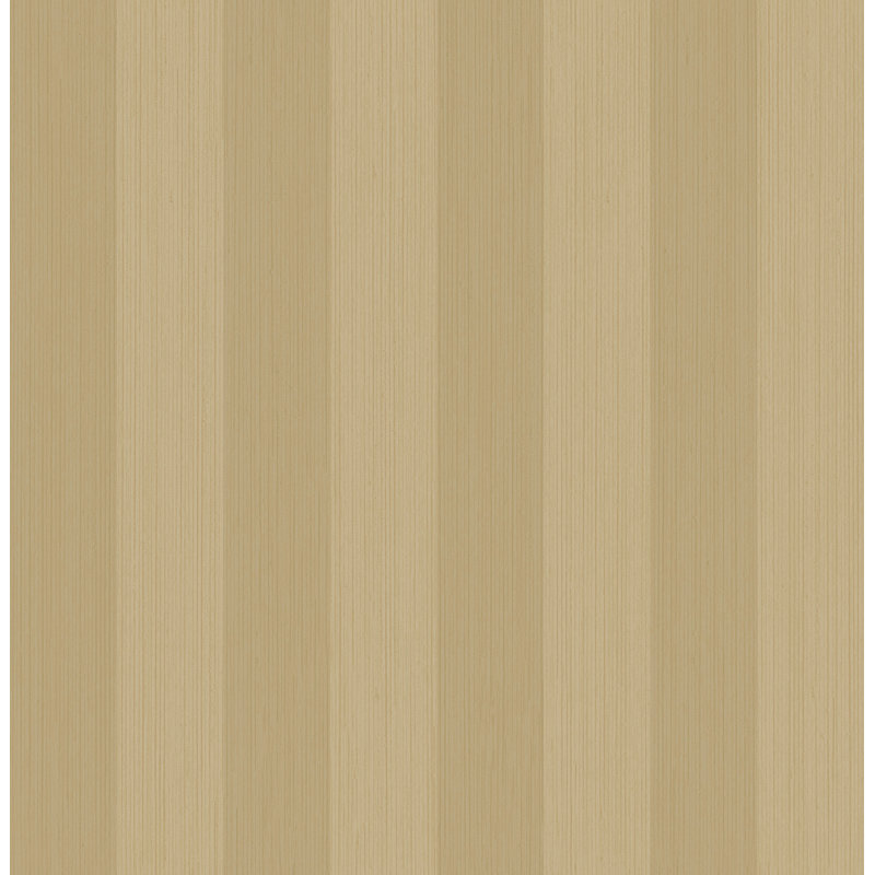 Papier peint rayé en lin Seabrook Designs, Beige clair