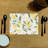 Shephard 100% Cotton Floral Rectangle Placemat