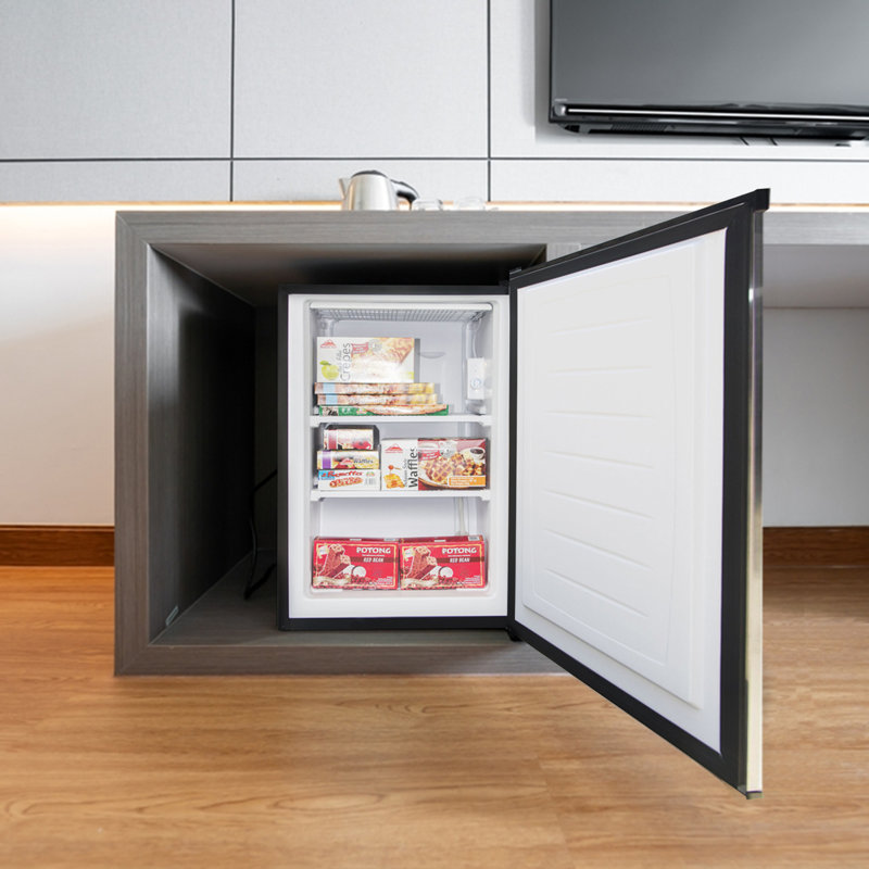3 Cubic-ft Upright Freezer, Stainless