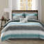 Ensemble d'édredon rayé avec draps en coton Saben-38535069-23545851