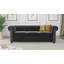 Chesterfield Hanna Sofa Set 3+2+1 Made of Velvet Fabric with Solid Wood Legs-672877994