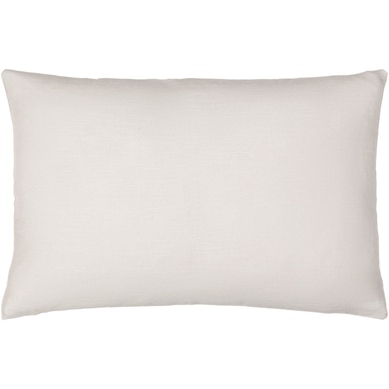 Sacia Linen Solid Pillow Cover, Light Beige