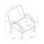 Chaise rembourrée Jaslie