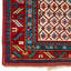 Tapis de style Kazak antique antique, excellent état, velours complet, entièrement original