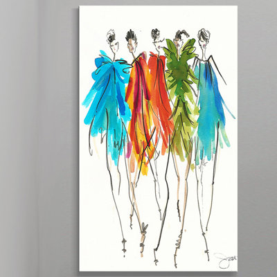 «On Fleek 1», reproduction sur toile
