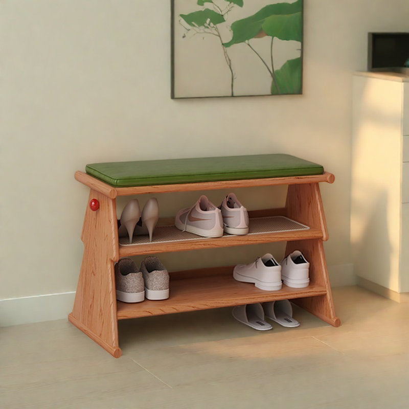 Banc de rangement pour chaussures 23,6 po