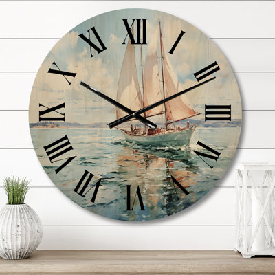 Tammi Solid Wood Wall Clock