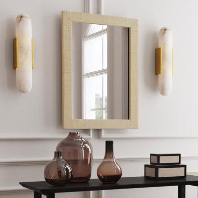 Kehoe Raffia Mirror