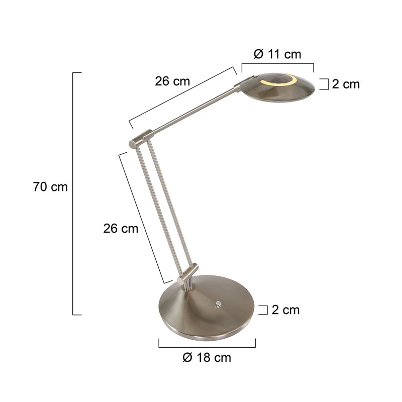 Southwood Metal Desk Lamp