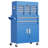 8 Drawers Rolling Tool Chest, 2-in-1 Detachable Metal Tool Cabinet with Lockable Wheels-507109353