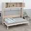 Lit escamotable avec placards de rangement intégrés
