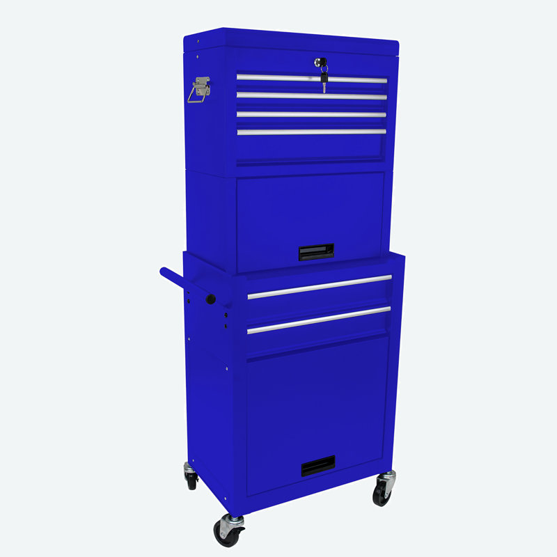 Rangement de 20,87 po sur le chantier, Bleu