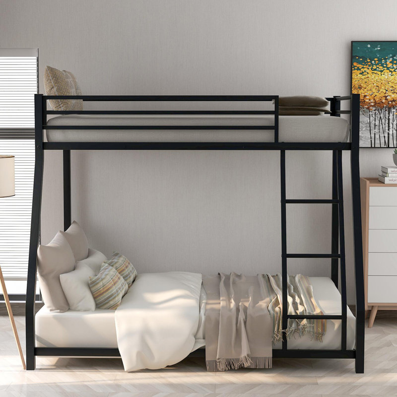 Simonetti Twin Over Full Standard Bunk Bed by Isabelle & Max™, Black