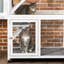 Maison d'extérieur en bois pour chat