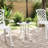 Wildon Home® Patio Table White Diameter18.9\"X20.9\" Aluminum