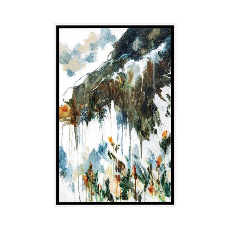 "Le rythme de vie" par Cristina dalla Valentina, impression d’art graphique, H 26 po x l 18 po x 1,5 po, Pas de tapis