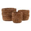 Alyona Basket Set Of 3 Natural
