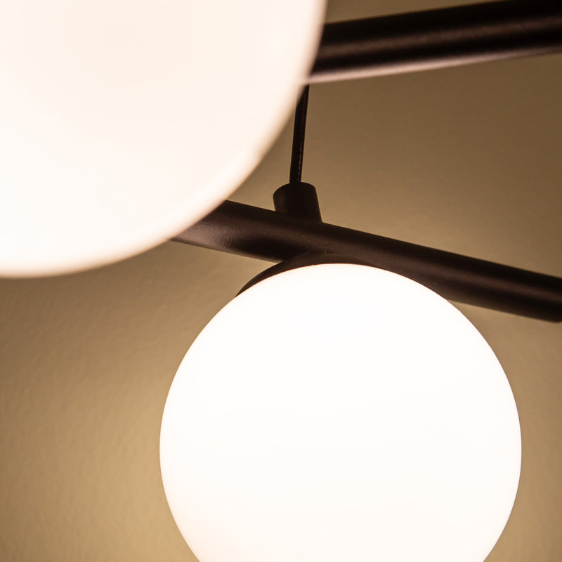 Amara 4 - Light LED Chandelier, Black