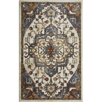 Raaya Washable Floral Indoor Rug
