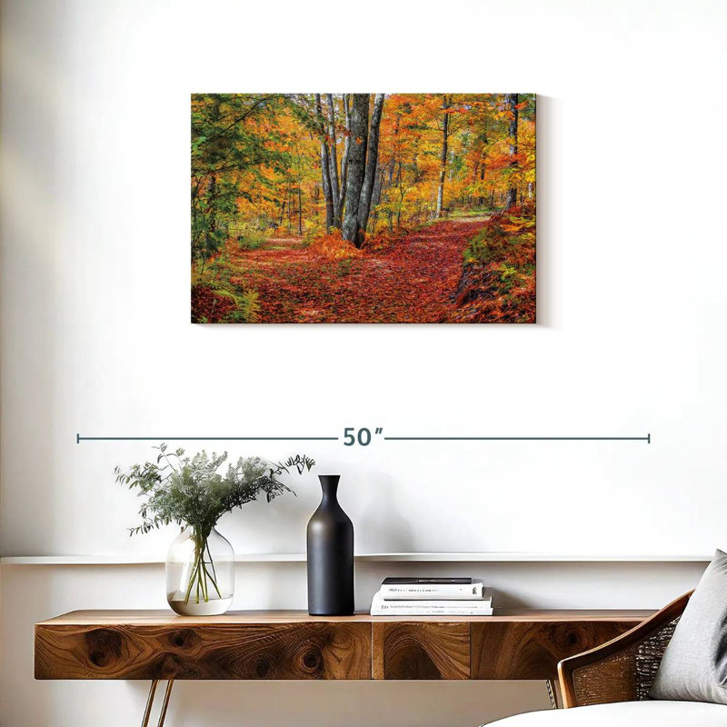 Alvord, automne dans les bois, H 20 po x l 30 po