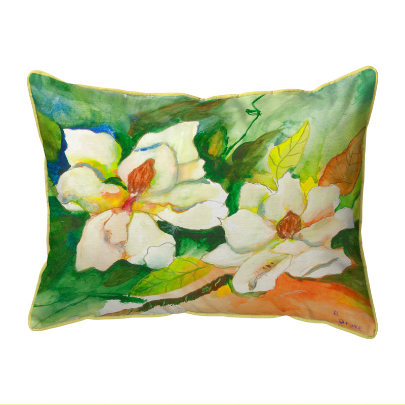 Mangolia Outdoor Rectangular Pillow Cover & Insert, Rectangle 11"H x 14"W