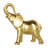 Henslee Ceramic Standing Elephant Decorative Sculpture-362086089