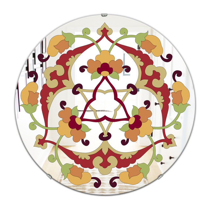 Miroir mural Highs and Lows, H 23,6 po x l 23,6 po