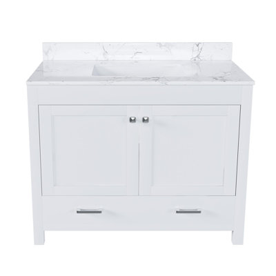 Meuble-lavabo simple autoportant 43 po avec lavabo