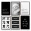 Silent Night Collection Set of 6 Canvas Prints-1599627108-1599627109-1599627118