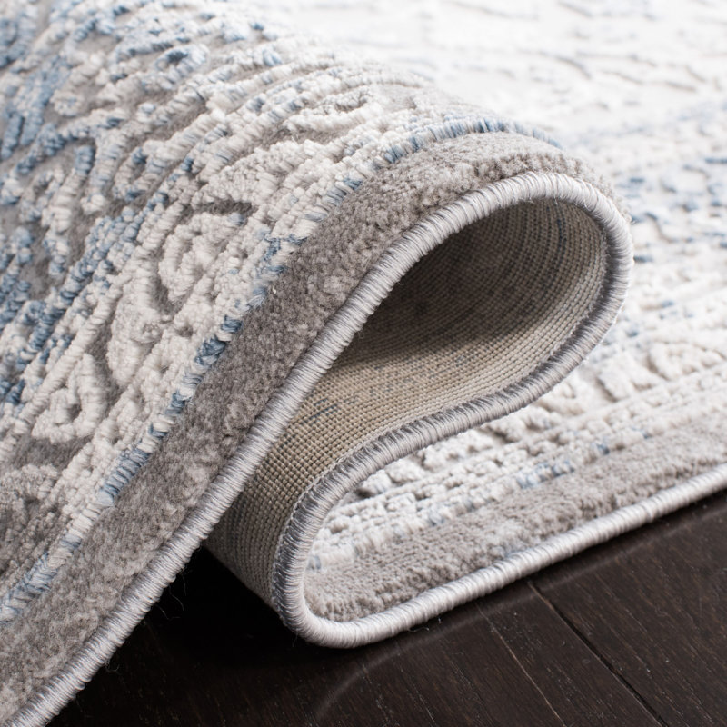Tapis abstrait Mainor Performance, Rond 6 pi 7 po