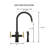 Double Handle Kitchen Faucet With Side Spray-70944576