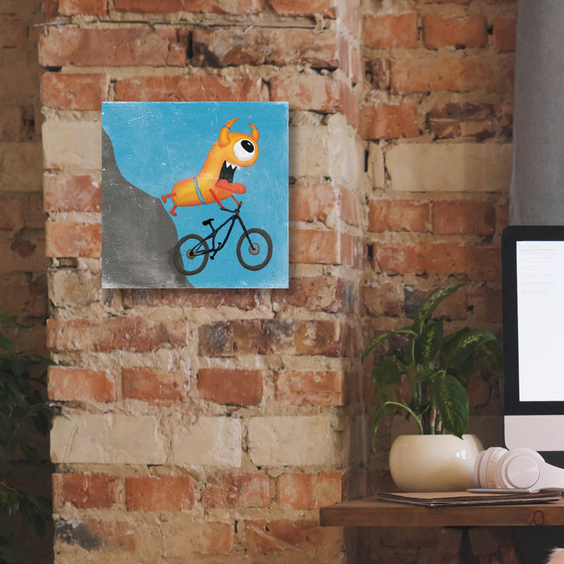 «Xtreme Monsters I» par Sarah Adams, H 12 po x l 12 po x P 0,75 po