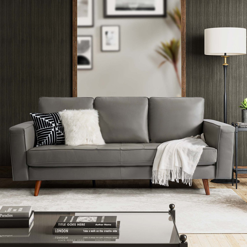 Koloski 35 po, Cuir véritable gris clair