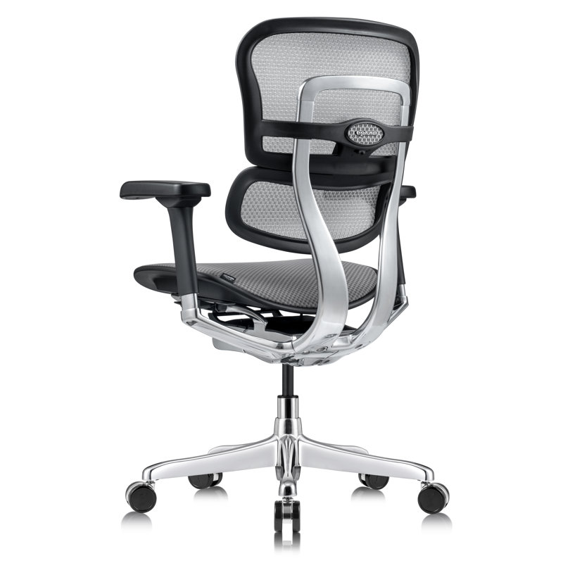 Tempur-Pedic Ergohuman GEN2 Mid Back Ergonomic Office Chair with Tempur-Pedic Seat, Adjustable Arms, Seat Height, Tilt Lock and Lumbar Support, Mesh Back