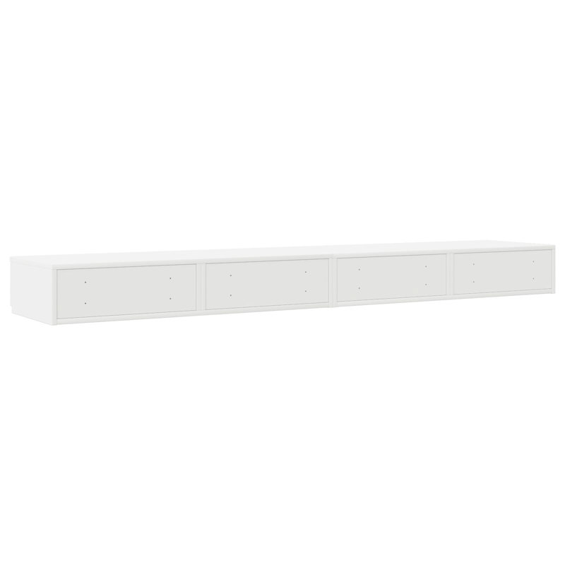 Underbed Storage Drawers, 16.5 H x 200 L x 36.5 W cm, White