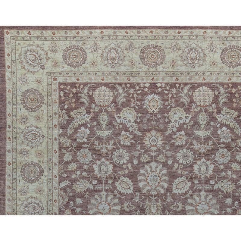 Sultanabad Hand Woven Wool Oriental Area Rug